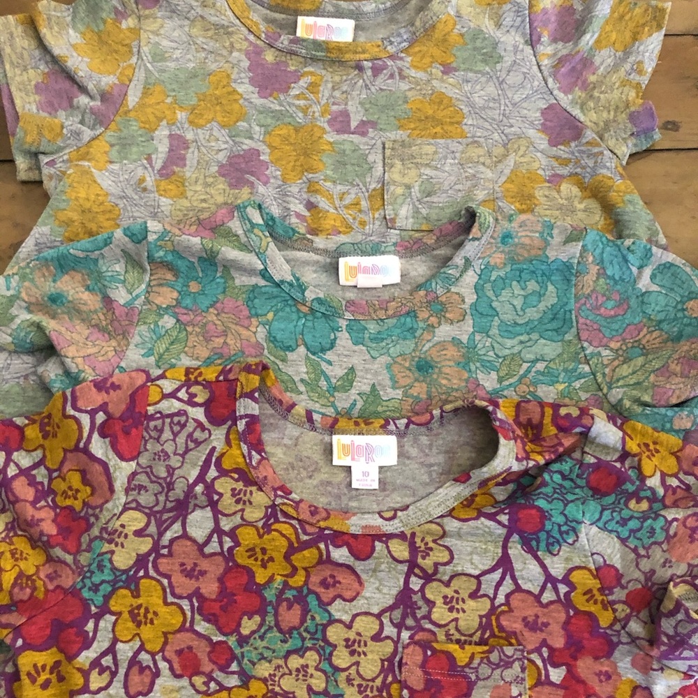 LuLaRoe Scarlett  lot of 3